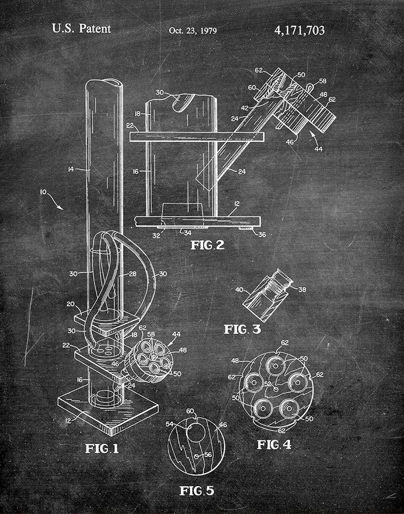 Water Pipe 1979 Patent Art Print - Smoking