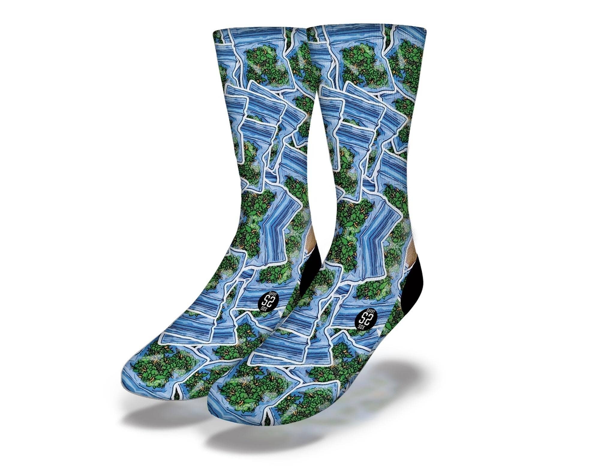 Weed Dimebags Socks