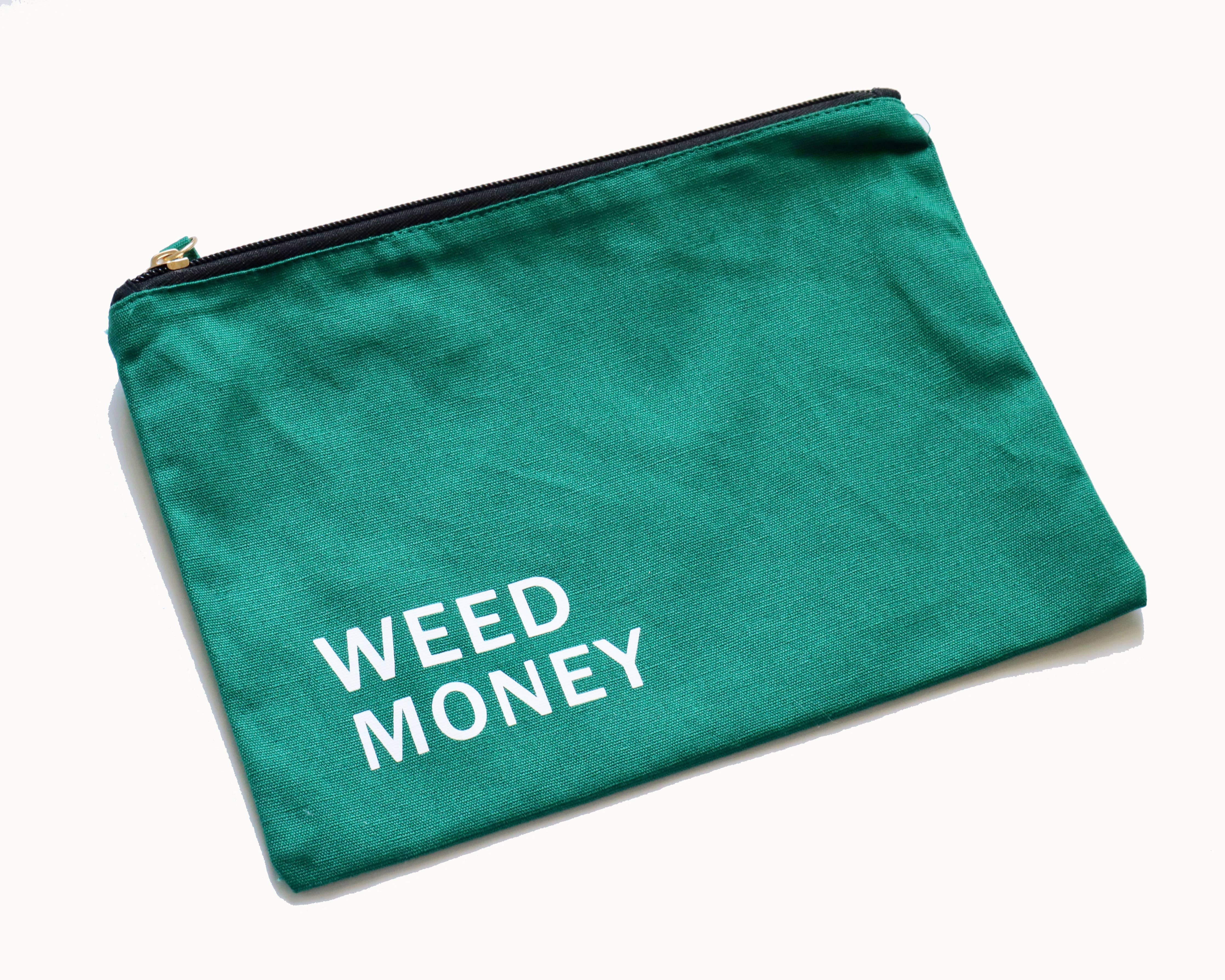Weed Funds Canvas Pouch