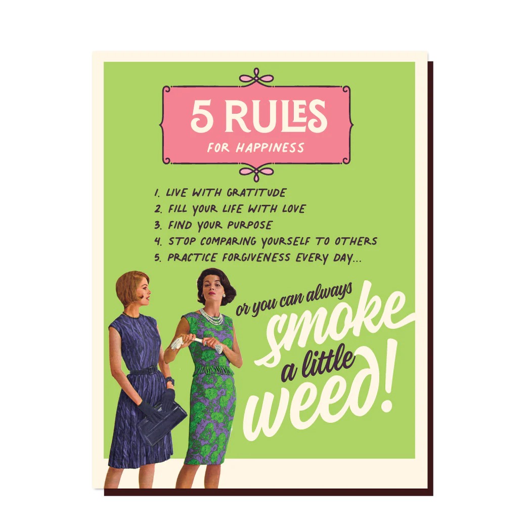 WEED + HAPPINESS