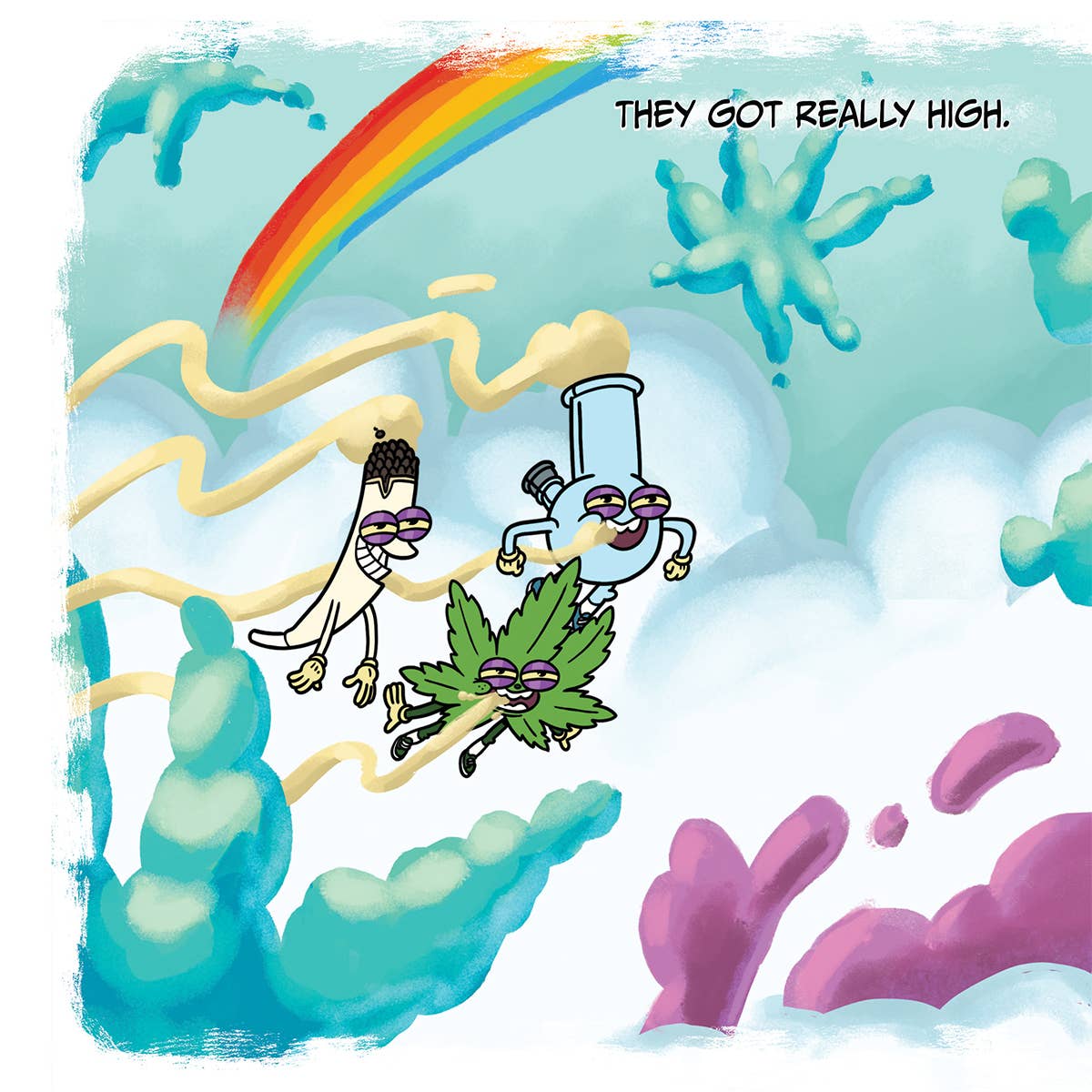 Wood Rocket Products - Dopest Place in the Whole Weed World Adult Storybook - Image 2