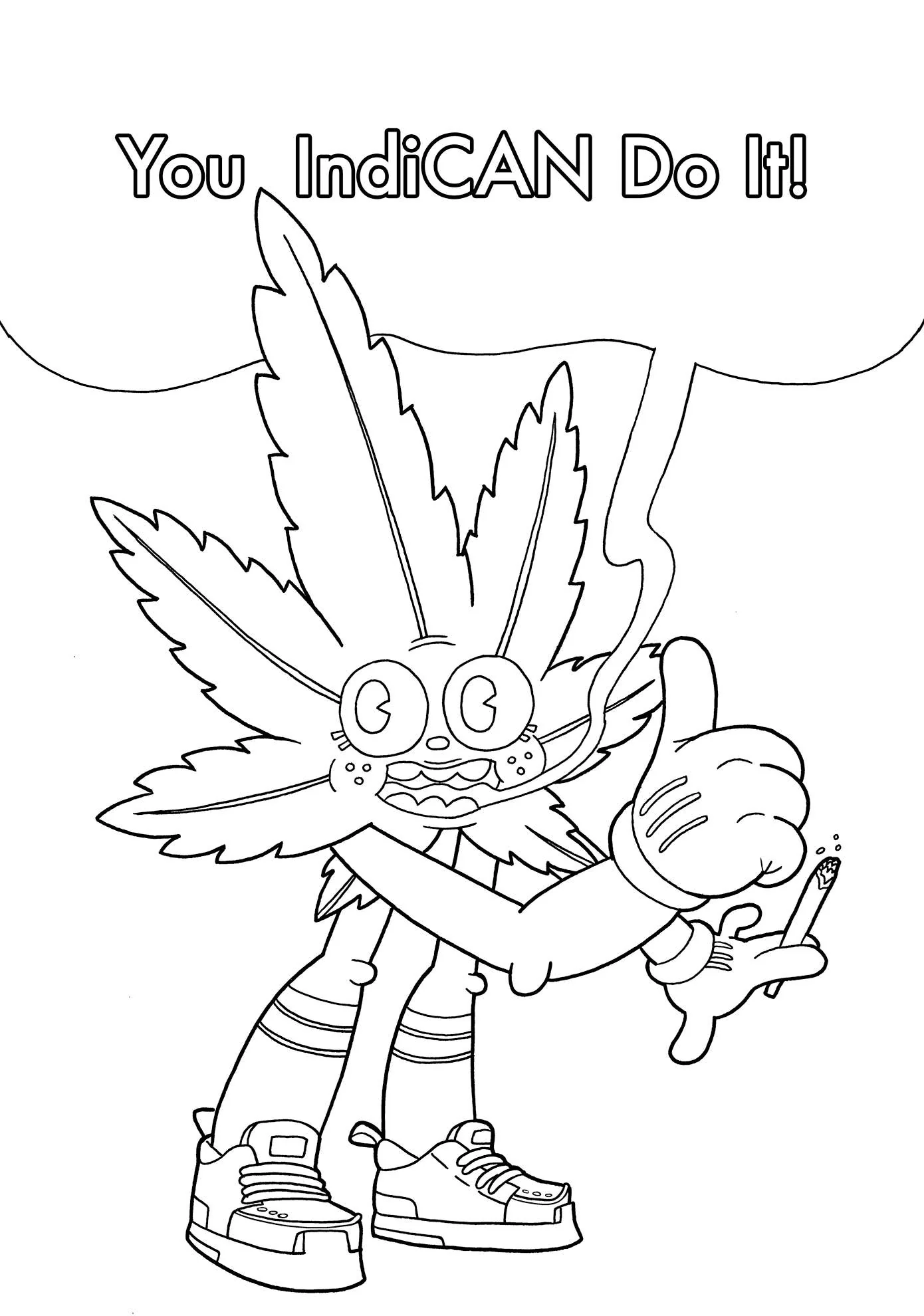 Wood Rocket Products - High AF Coloring Book, CB-011 - Image 4