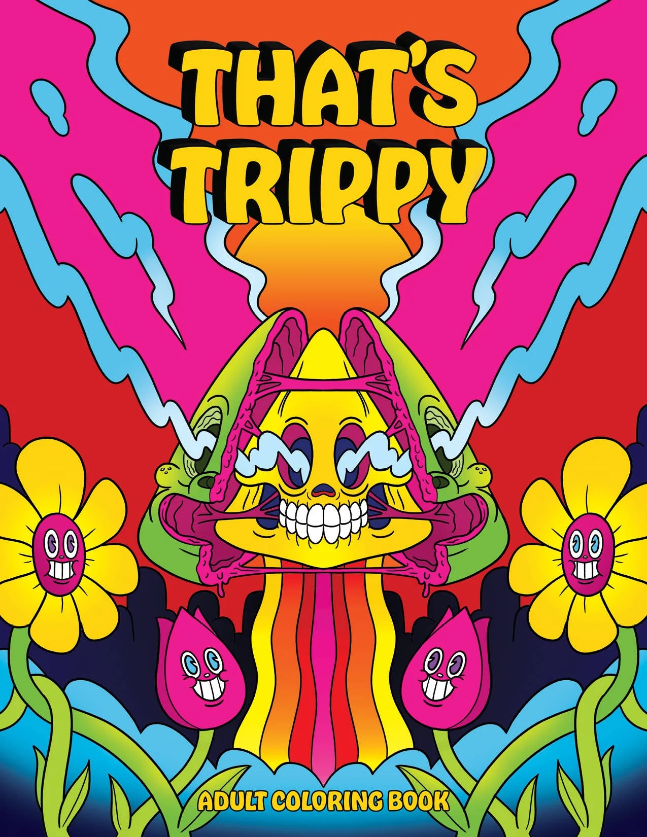 Wood Rocket Products - That’s Trippy Coloring Book, CB-030