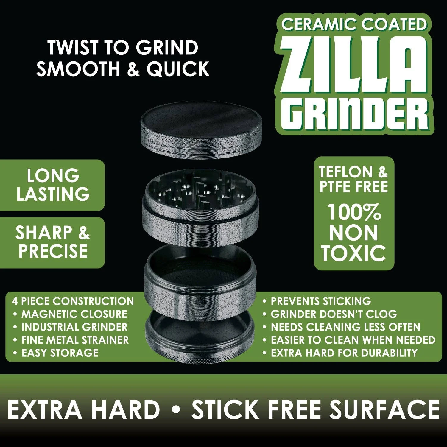 Smokezilla - Ceramic Grinder - Image 5